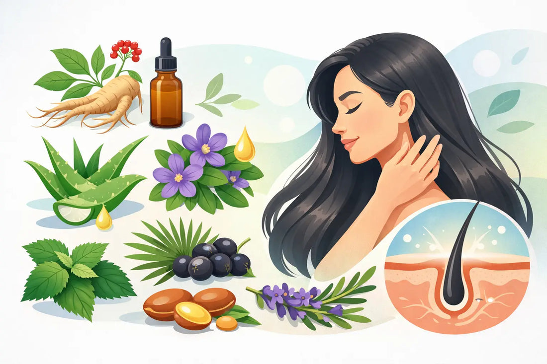 7 Best Botanicals for Hair Density, Explained