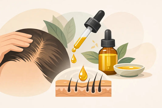 Oil for Hairline Thinning That Starts at the Scalp