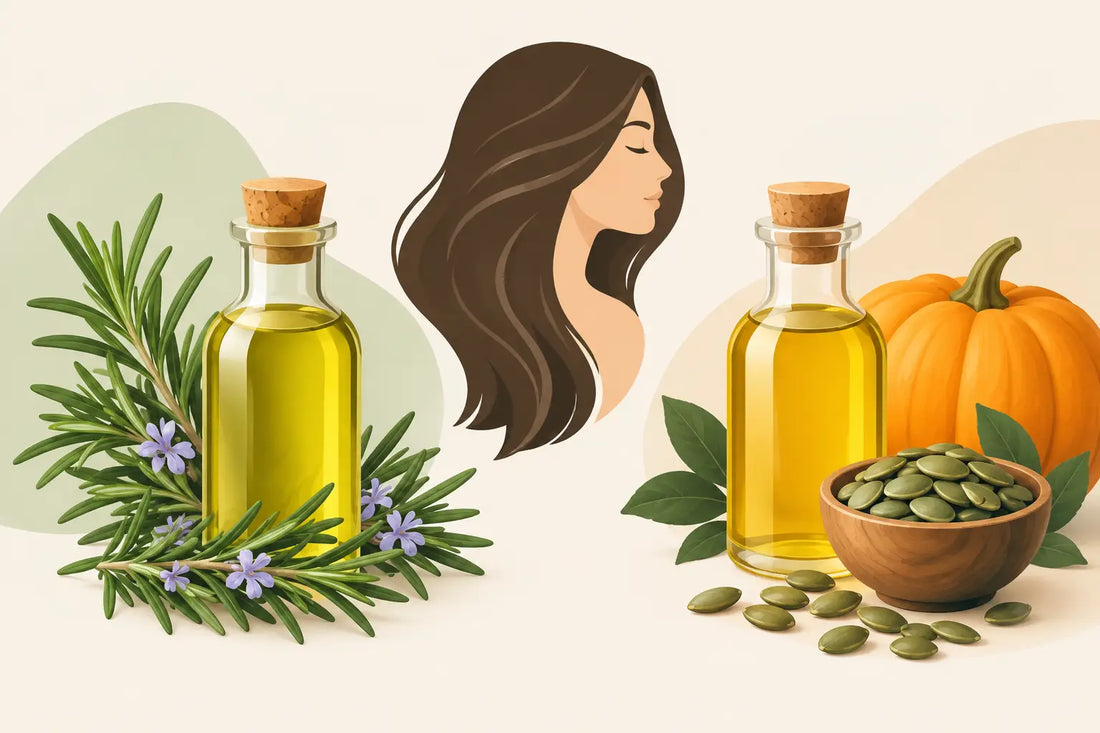 Rosemary Versus Pumpkin Seed Oil for Hair
