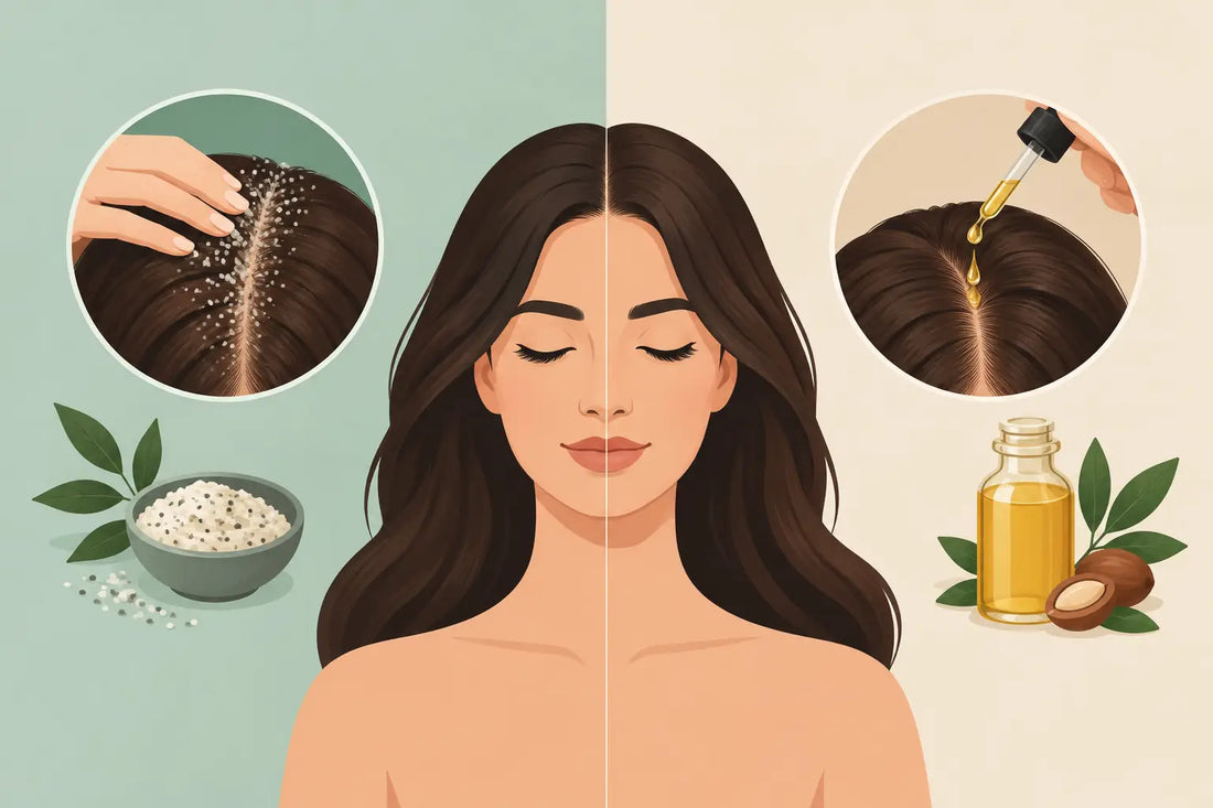 Scalp Exfoliation vs Oiling: What Roots Need